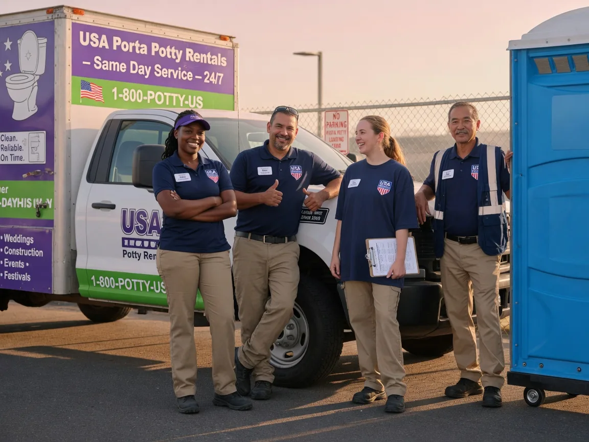 Porta Potty Rental company in Menasha, WI