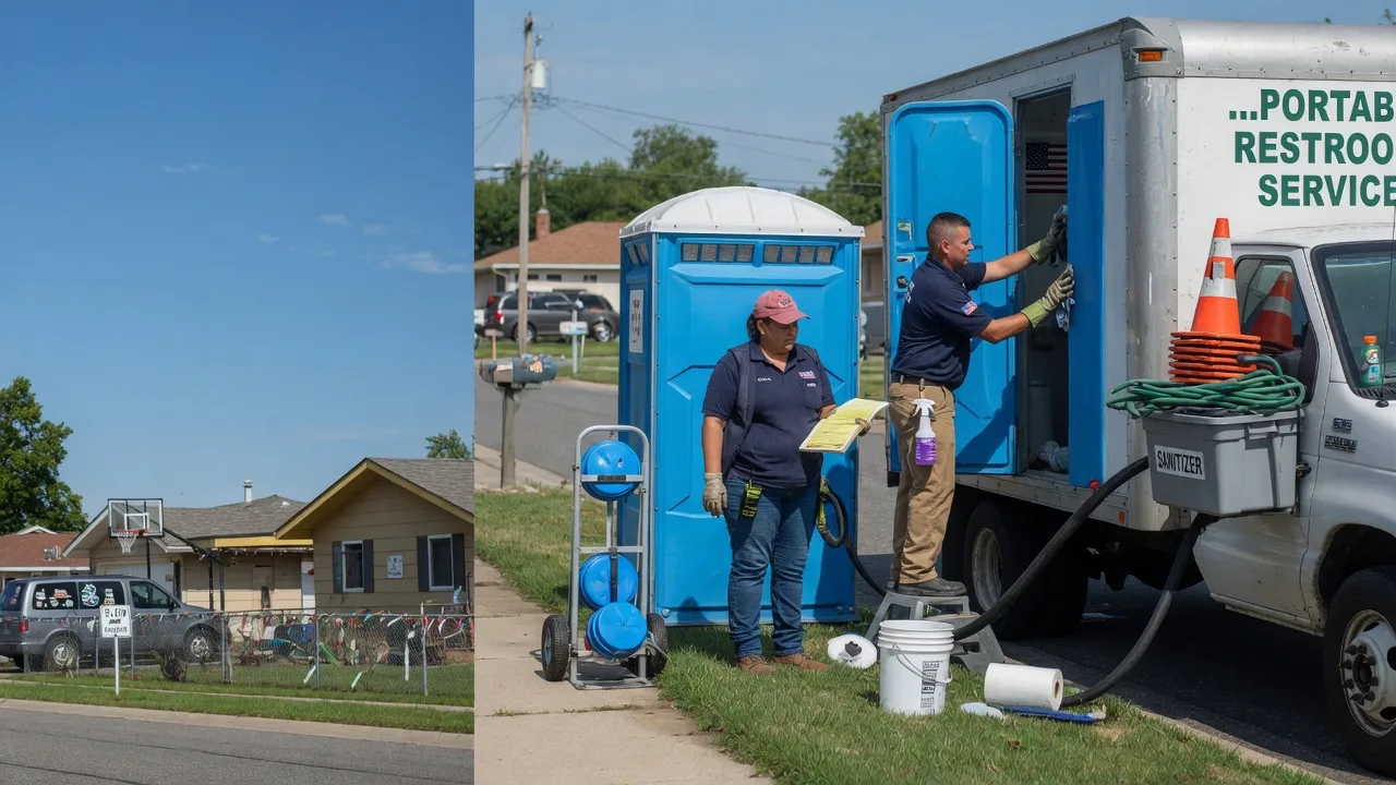 Portable Toilet Rental in Menasha, WI near me